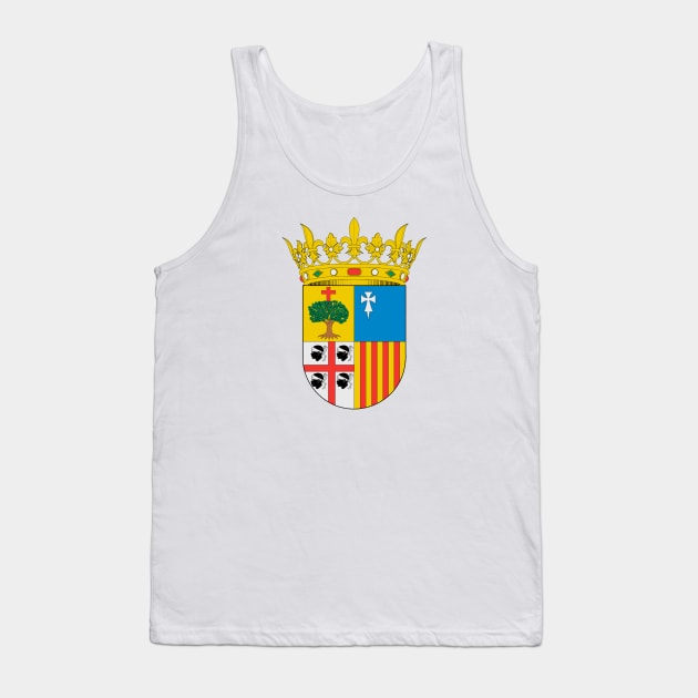 Coat of arms of Aragon Tank Top by Wickedcartoons